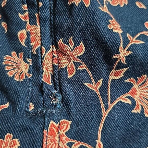 Future Collective Teal Floral  zipup Boilersuit Size 14 - Picture 7 of 7